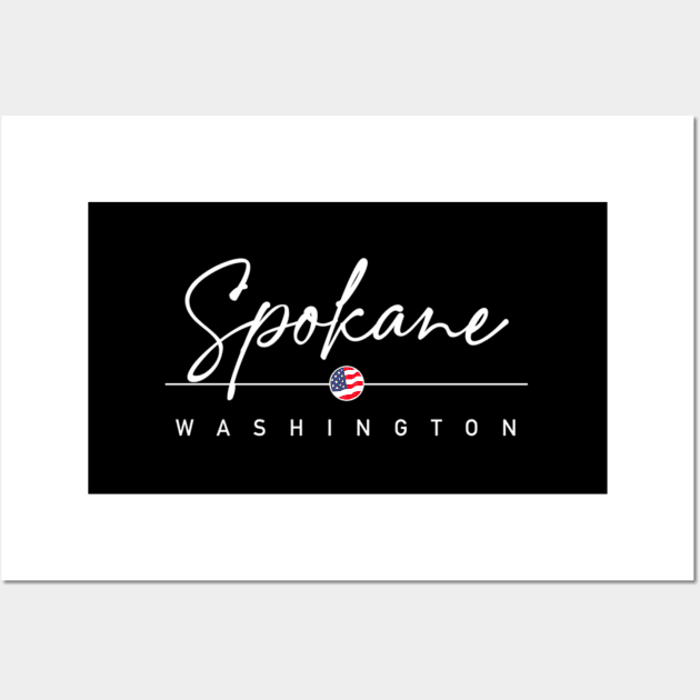 Spokane Washington Wall Art by klei-nhanss